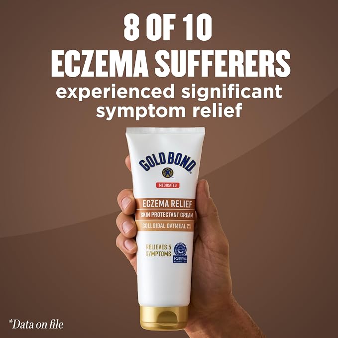 Gold Bond Medicated Eczema Relief Skin Protectant Cream, 8 oz. - Image 6