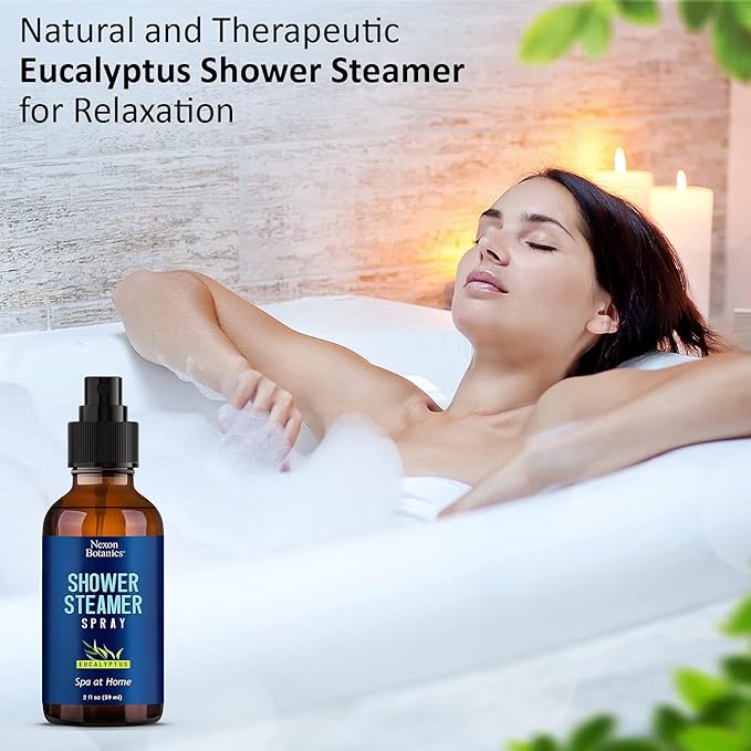 Eucalyptus Shower Steamer Spray 2 fl oz – Aromatherapy Shower Mist - Image 3