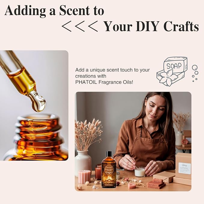 PHATOIL 3.38FL.OZ Fireplace Embrace of Warmth Fragrance Oils - Image 4