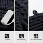 REDKISS Black Bath Towels Set 8 Piece - Image 6