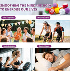 Bath Bombs for Women & Men, Basket Set for Mothers Day Gifts for Mom, Spa - Image 7