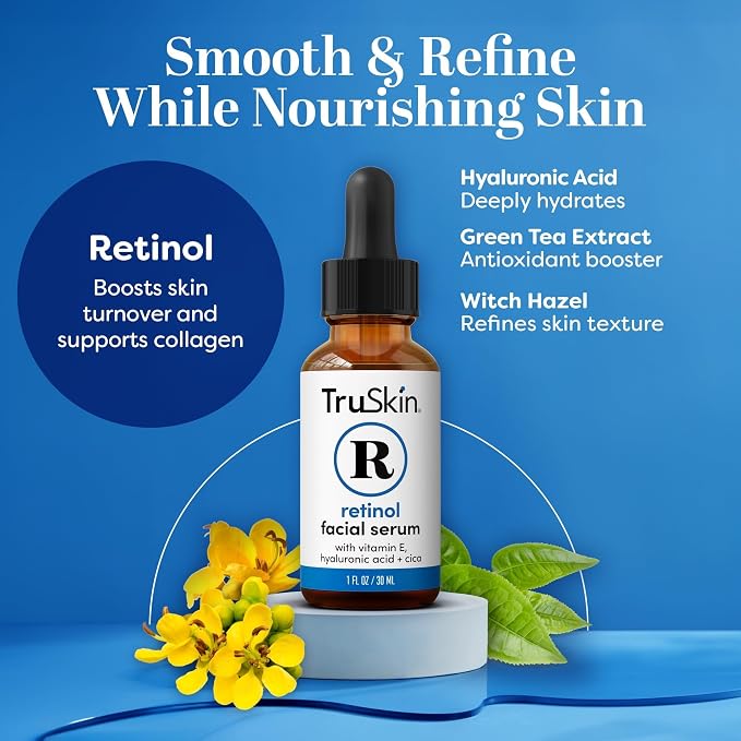 TruSkin Retinol Serum for Face – Gentle, Skin Friendly Anti-Aging Retinoid - Image 2