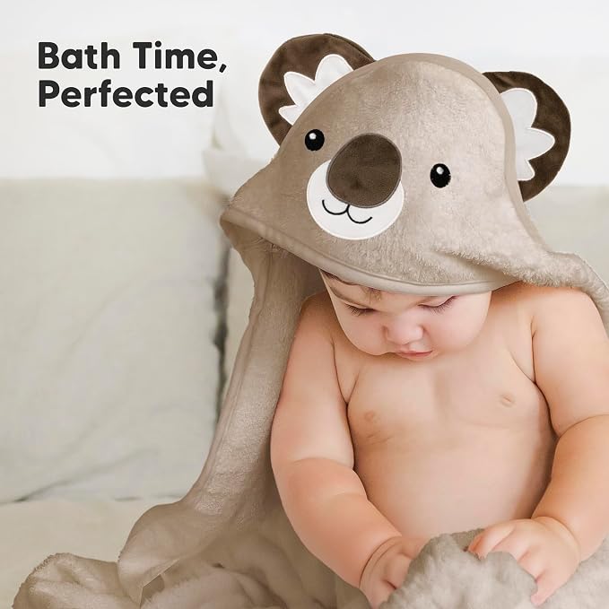 KeaBabies Hooded Baby Towel for Newborn - Image 9