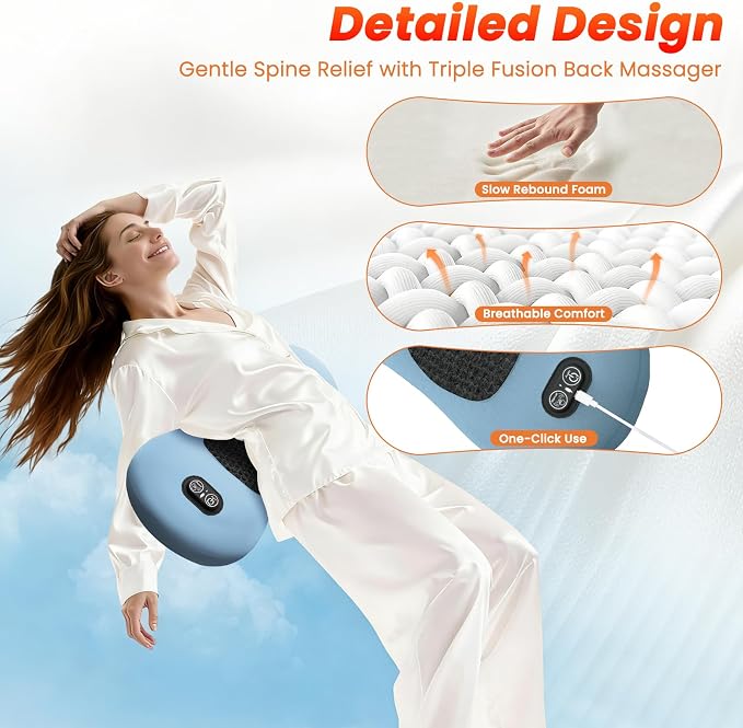 3-in-1 Electric Lumbar Support Pillow - Image 2