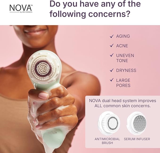 Spa Sciences - NOVA - Sonic Cleansing Brush - Image 6