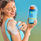 Tree Hut Blue Musk Foaming Gel Wash, Hydrating & Moisturizing Body Wash - Image 3