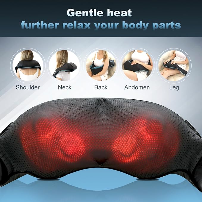 Mo Cuishle Shiatsu Back Shoulder and Neck Massager - Image 4
