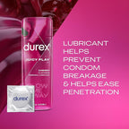 Durex Water Based Lube for Sex, Cherry Flavored, Anal & Sex Lube for Women & Men - Image 3