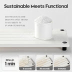 Razborci Instant Dry Sink Caddy Kitchen Sink Organizer, Quick Drying Stone Tray - Image 3