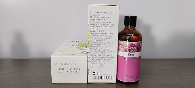 PHATOIL 3.38FL.OZ Rose Essential Oil - Image 8