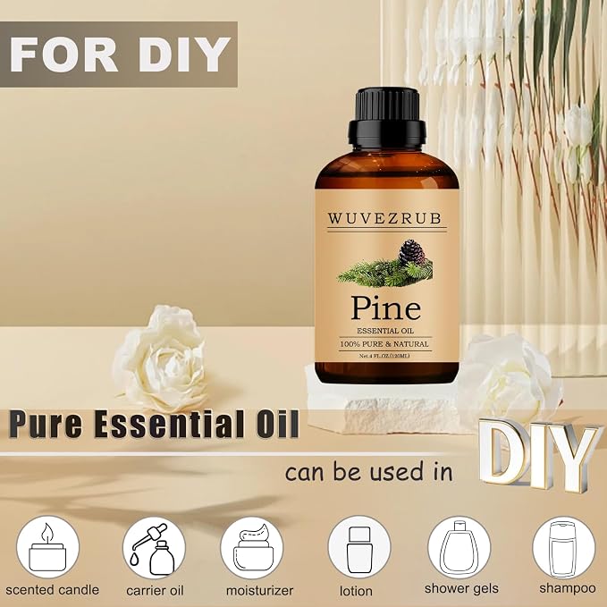 Pine Essential Oil, 120ML Pure and Natural - Image 5