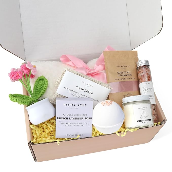 Natural Amor 8-Piece Spa Gift Set - Image 3