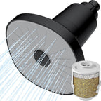 Ryamen Filtered Shower head, Rain Shower Head by Enjoyabeatifullife