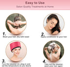 Heat Cap for Deep Conditioning, Ingeware Thermal Cap for Hair Steamer Cap for - Image 3