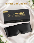 BeeVines Pure Silk 3D Sleep Mask - Image 8