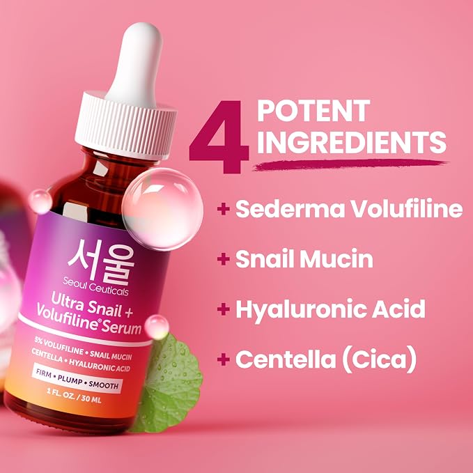 SeoulCeuticals Volufiline Serum + Snail Mucin - Image 3