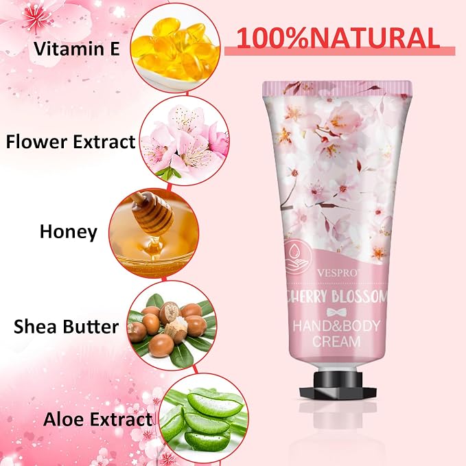 VESPRO 210 Pack Moisturizing Hand Cream Gifts Set, Mothers Day Gifts, Hand - Image 2
