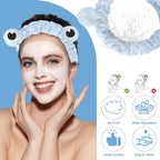 Jowmoy Blue color Frog Eye Elastic Headband - Image 4