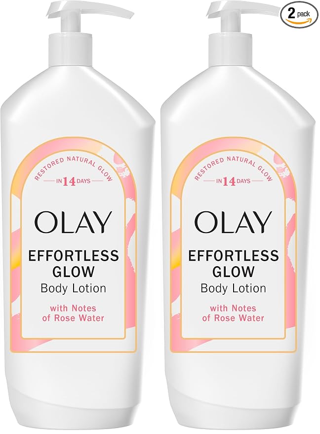 Olay Body Lotion for Women, Effortless Glow, Restore Natural Glow, 24hr by Olay
