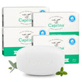 Caprina Goat Milk Bar Soap, EUCALYPTUS MINT, 5 oz, Natural Hand & Body Soap Bars by Caprina