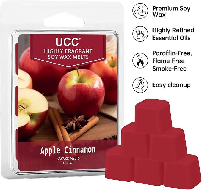 UCC Plant Based All Natural Fall Wax Melts, Highly Scented Fragrances, Long - Image 4