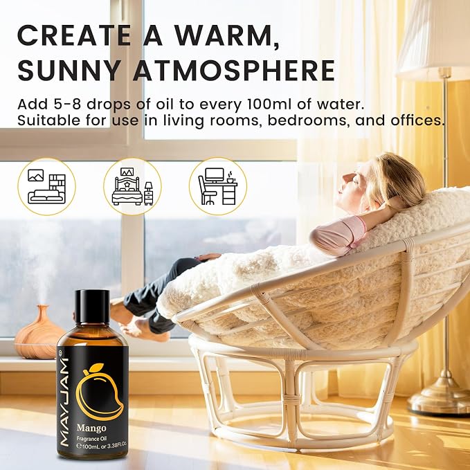 MAYJAM 100ML/3.38FL.OZ Mango Fragrance Oils - Image 5