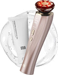 INIA Flare 3-in-1 Microcurrent Facial Device Red Light Therapy by INIA