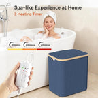Towel Warmer & Laundry Basket 2-IN-1, Foldable Towel Warmer - Image 4