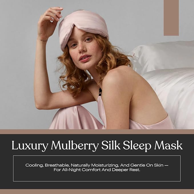 Lunya Washable Silk Sleeping Mask - Image 2