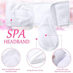 Hoteam 30 Pack Spa Headband Facial Esthetician Hair Wrap - Image 3