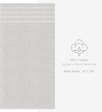 American Soft Linen Luxury 4 Piece Bath Towel Set, 600 GSM 100% Cotton Turkish - Image 4
