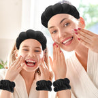 Zkptops Spa Headband for Washing Face Wristband Sponge Makeup Skincare Headband - Image 7