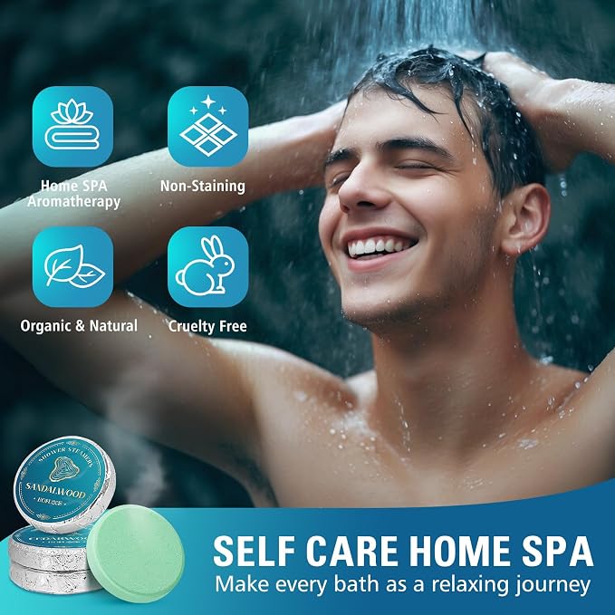 Shower Steamers Aromatherapy, Dad Gifts - Image 3