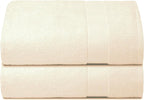 Belizzi Home Premium Cotton Oversized 2 Pack Bath Sheet 35x70-100% Pure Cotton by Unknown