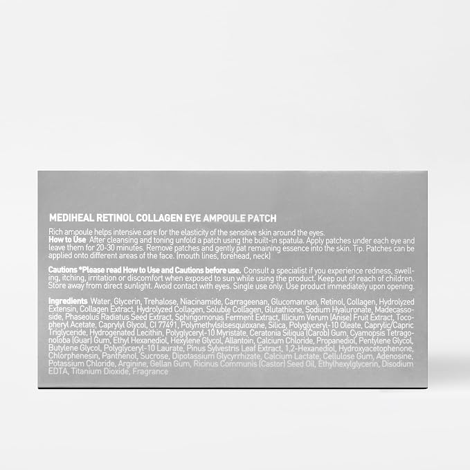 Mediheal Retinol Collagen Under Eye Patches - Image 8