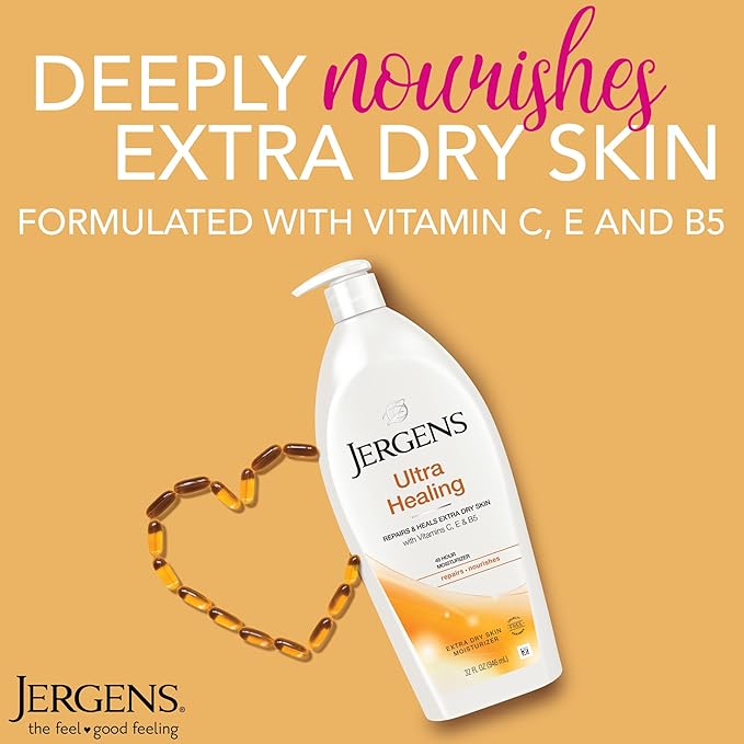 Jergens Ultra Healing Dry Skin Lotion, Hand and Body Moisturizer - Image 2