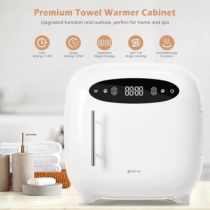 Keenray Hot Towel Warmer Cabinet, Professional Spa Towel Warmer - Image 2
