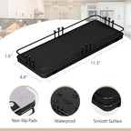 Bathroom Vanity Tray for Countertop Toiletries Perfume Makeup Soap Dispenser - Image 2