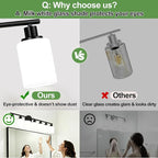 Zarbitta 6-Light Bathroom Light Fixtures, Bathroom Wall Lamp, - Image 4