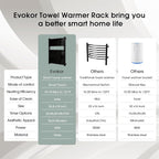 Heated Towel Rack for Bathroom, Towel Warmer - Image 4