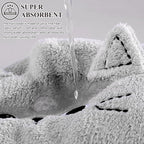 2Pack Microfiber Hair Towel Wrap - Image 8