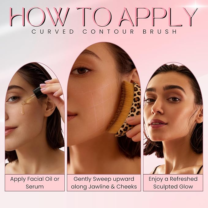3 in 1 Lymphatic Contour Face Brush – Face Brush - Image 7