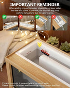 Essential Oil Diffuser, 7-Color Fireplace Fire Flame Aromatherapy Humidifier - Image 8