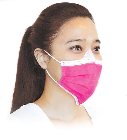 BeeSure - BE2530case Vibe Face Masks, Glamorous Pink - Image 3