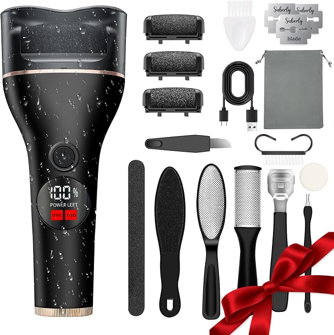 Electric Callus Remover for Feet, Rechargeable Waterproof Foot File by Unknown