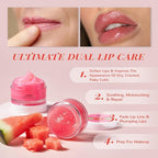 Hydrating Lip Mask Set, Lip Scrub & Lip Butter, Overnight Lip Treatment Set - Image 3
