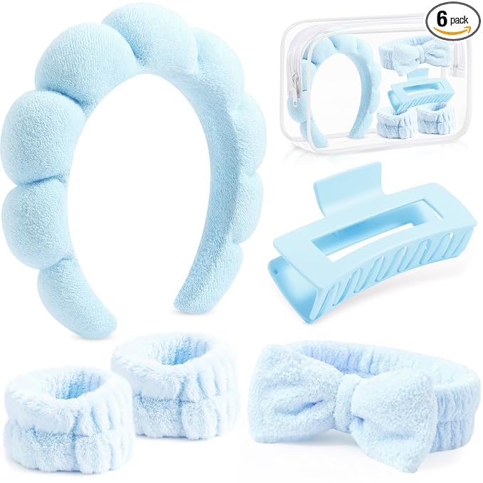 SPA Headbands and Wristband Set by Giesiery