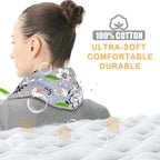 UNCN Long Wide Heating Pad for Neck and Shoulders Back 33x5.9in Microwavable - Image 6