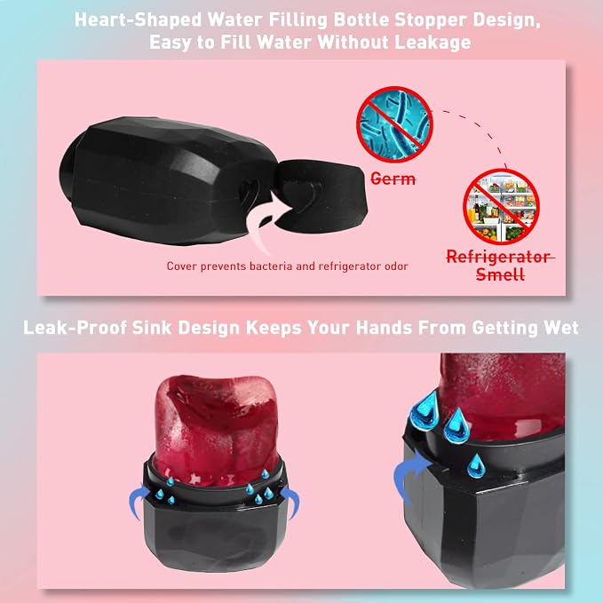Ice Mold for Face, Facial Ice Roller and Gua Sha Facial Tool, Reusable Facial - Image 5