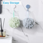 AmazerBath Loofah Sponge 60g/Piece, Exfoliating Bath Sponge Body Scrubber - Image 7
